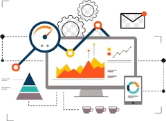 Website analytics dashboard