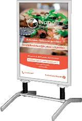 Backlit banners