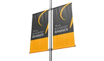 Blockout banners