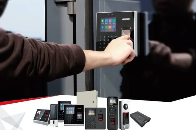 Fingerprint access control reader