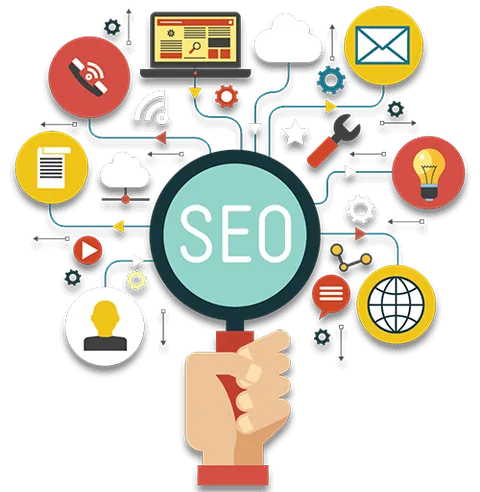 Search engine optimisation icons